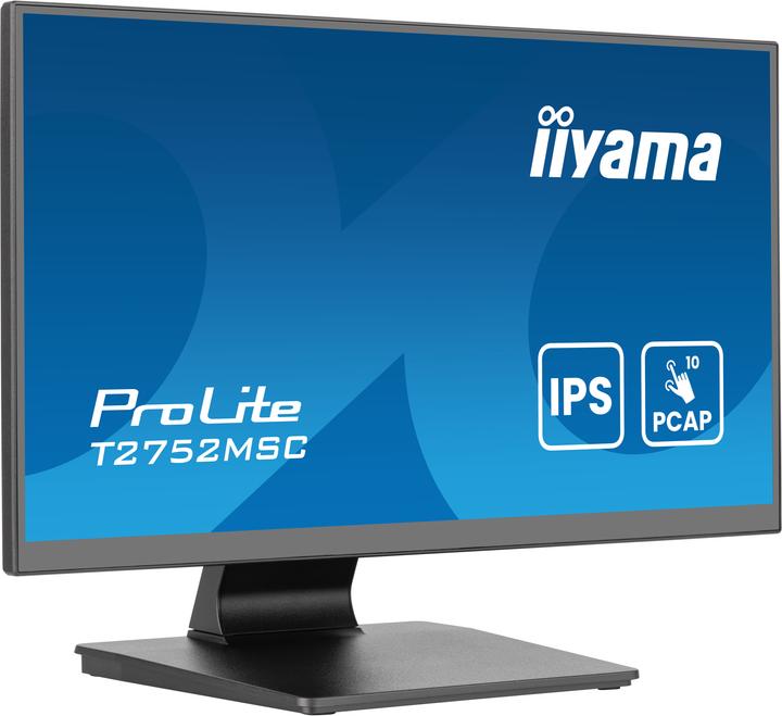 Productafbeelding iiyama 54.5cm (21,5") T2252MSC-B2AG 16:9 Touch HDMI+2USB+DP (1920 x 1080 Pixels, 21.50")