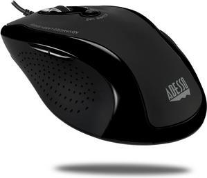Actual product image Adesso Desktop Ergonomic Optical Mouse (Cable)