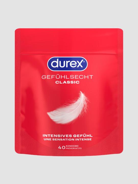 Produktbild Durex Gefühlsecht Classic (40 Stk.)