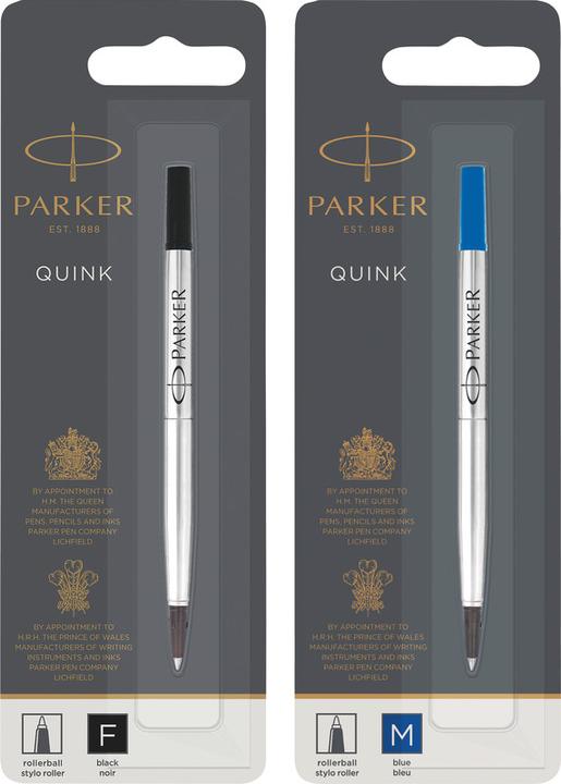 Image du produit Parker Pen Mine Quinkflow Rollerball (Recharger, Noir, 0.50 mm)
