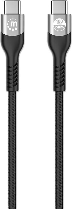 Actual product image Manhattan USB 2.0 Type C EPR Charging Cable 240 W / PD 3.1 (2 m, USB 2.0, 240 W)