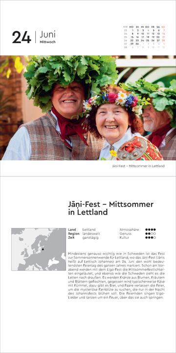 Actual product image Der perfekte Tag in Europa - 365-Tage-Abreisskalender 2026 (German)