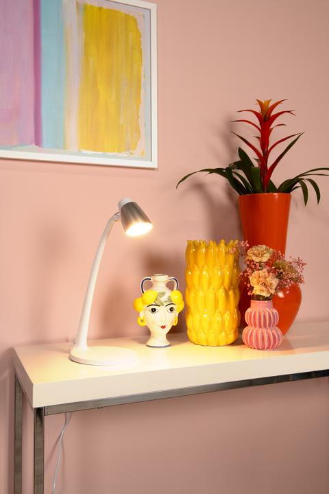 Actual product image Lucide LUDO - Desk lamp - LED - 1x4,5W 3000K - White 18660/05/31 (350 lm)
