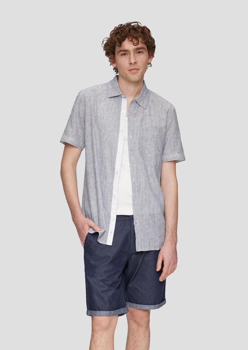 Immagine prodotto s.Oliver Hemd Kurzarmhemd mit Kentkragen (M)