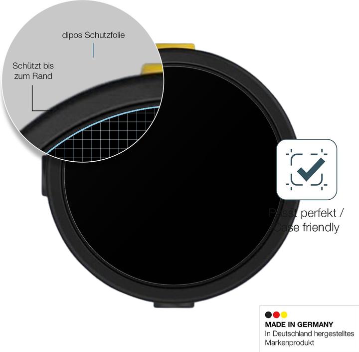 Actual product image Dipos Anti-Shock Screen Protector Matte