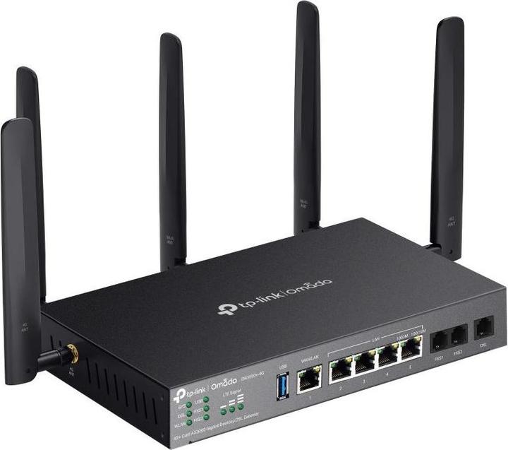 Produktbild TP-Link 4G+ Cat6 AX3000 Wi-Fi 6 Gigabit Desktop DSL Gateway, Omada