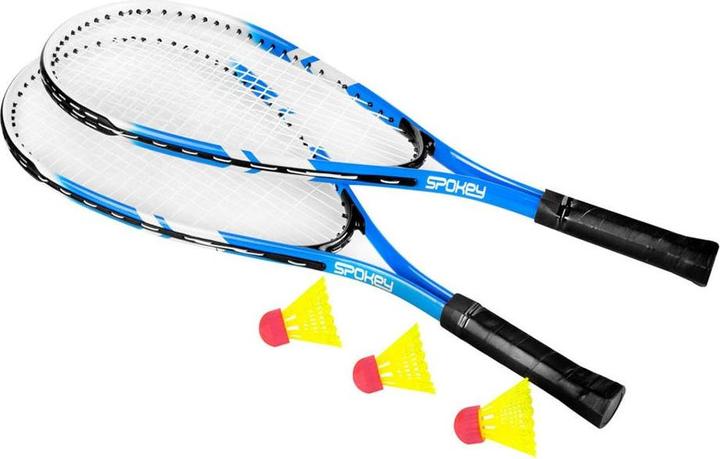 Produktbild Spokey BUGY Speed Badminton Set Blau/Schwarz