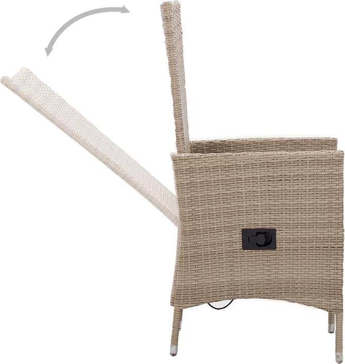 Produktbild vidaXL Garten Essgruppe