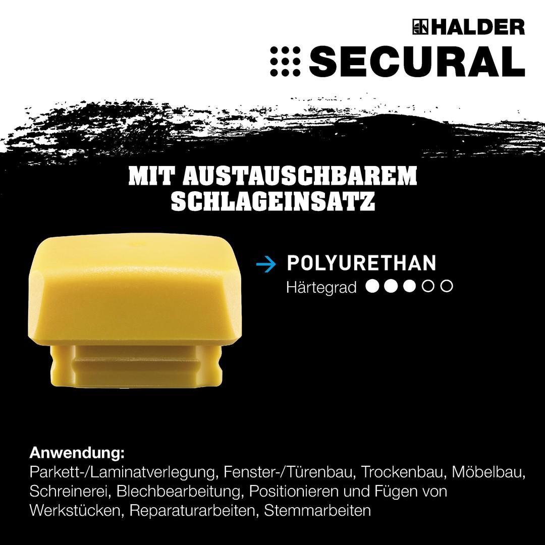 Thumbnail - Halder, Hammer, Aktionsbox Dreamteam Türen- & Fensterbau, SIMPLEX-Schonhammer 50:40, TPE-soft / TPE-mid und SECUR...