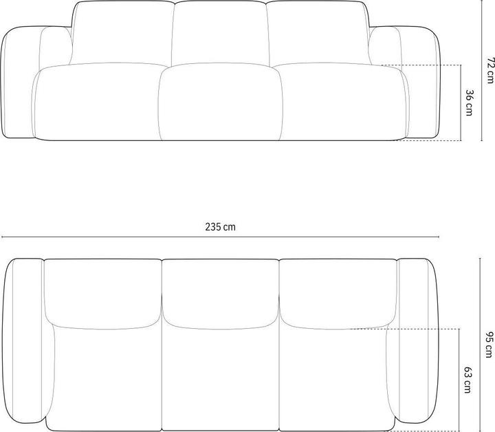 Produktbild Micadoni Molino (3-Sitzer)