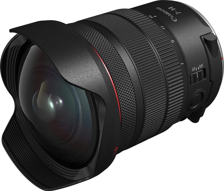 Productafbeelding Canon RF 7-14mm F2.8-3.5L Fisheye STM (Canon RF, Volledig formaat)