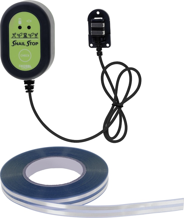 Image du produit Kerbl SnailStop Starter Set Clôture électrique anti-limaces (1000 cm)
