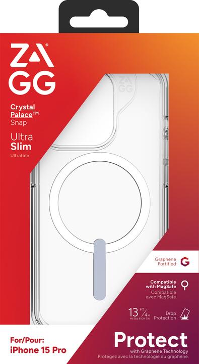 Produktbild Zagg Cases Crystal Palace Snap (Apple iPhone 15 Pro)