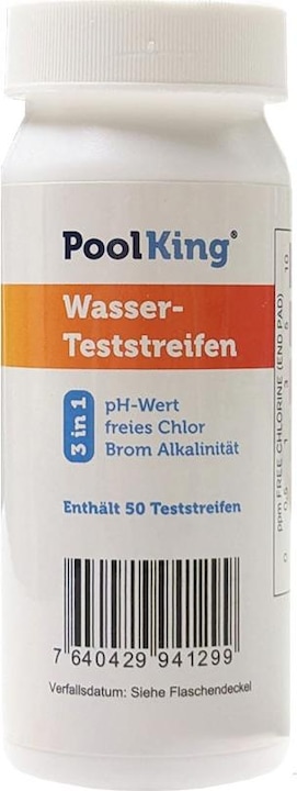 Actual product image Poolking Test strip 3 in 1