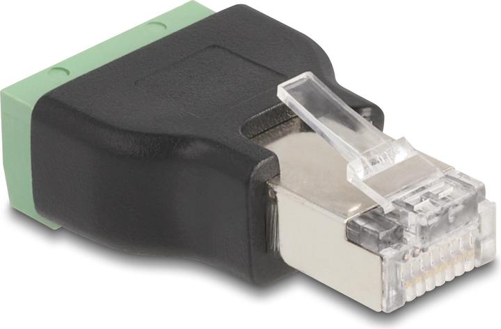 Actual product image Delock RJ45 plug to terminal block adapter 4 pin