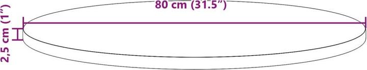 Produktbild vidaXL Boris (90 x 2,5 cm)