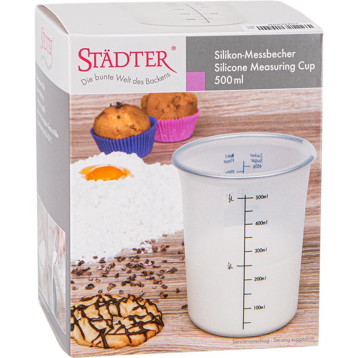 Immagine prodotto Städter Misurino in silicone da 0,5 litri (500 ml)