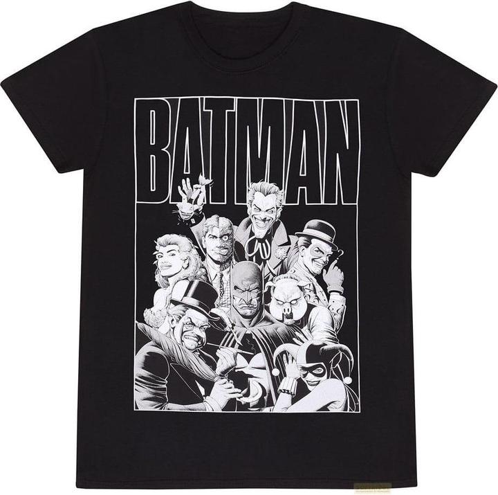 Actual product image Heroes Inc Batman T-Shirt Rogues Gallery Grösse XL (XL)