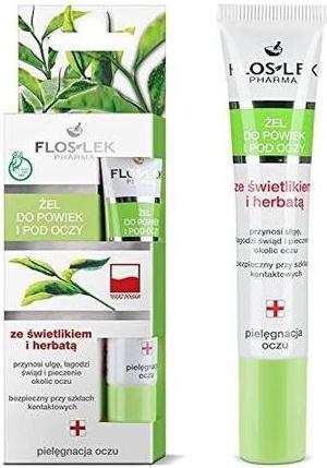 FlosLek Pharma Eye Care (Augenpflege Gel, 15 ml, Tag + Nacht)