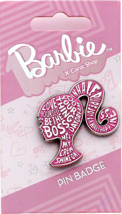 Immagine prodotto Barbie Funkelnde Silhouette Abzeichen Emaille
