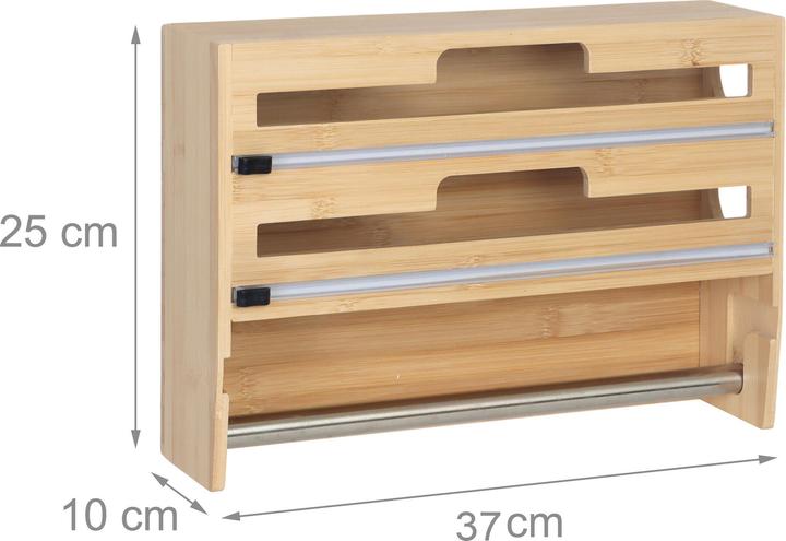 Actual product image Relaxdays wall roll holder