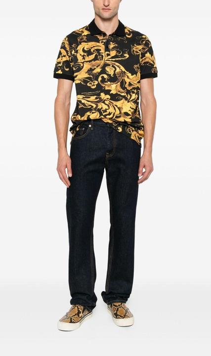 Produktbild Versace Jeans Couture T-shirt E Polo Nero E Oro (M)