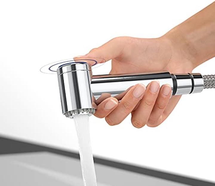 Actual product image Villeroy & Boch V&B EH sink mixer COMO SWITCH stainless steel chrome look