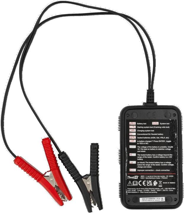 Immagine prodotto Toolit Automotive Battery Tester elettronico