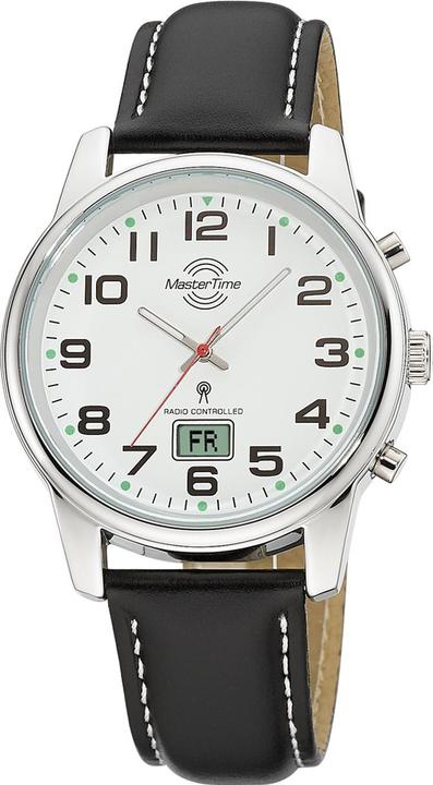 Produktbild Master Time MTGA-10814-12L Funkuhr Herrenuhr 41mm 3ATM (Funkuhr, 41 mm)