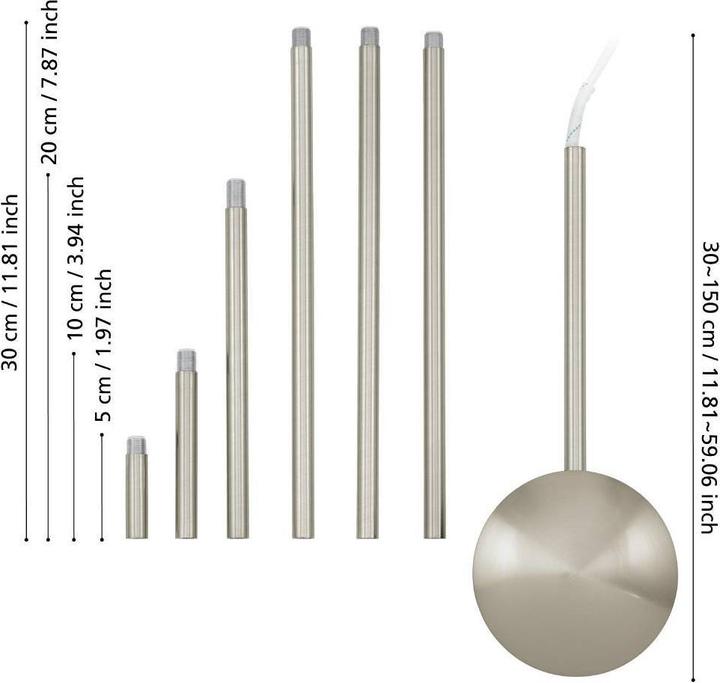 Produktbild EGLO Extention (Kabelkanal, 157 cm)