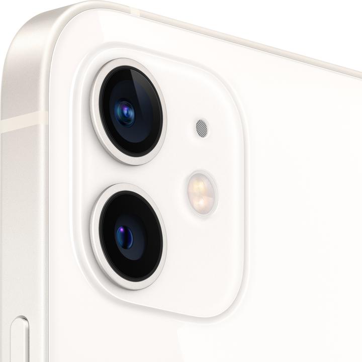 Produktbild Apple iPhone 12 (64 GB, White, 6.10", SIM + eSIM, 12 Mpx, 5G)