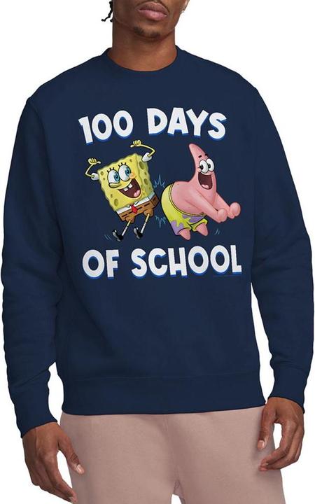 Produktbild Spongebob Squarepants 100 Days Of School Sweatshirt (M)