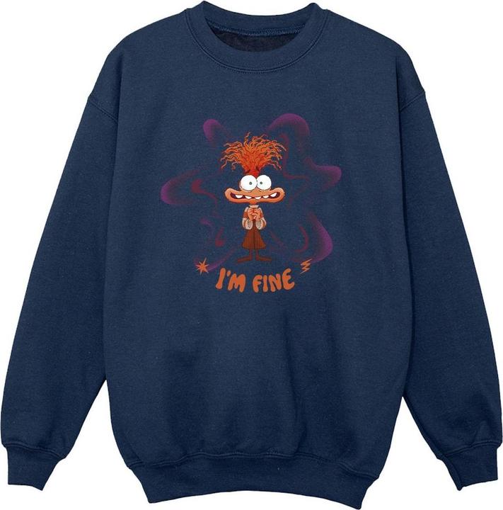 Produktbild I'm Fine Sweatshirt Mädchen (128)