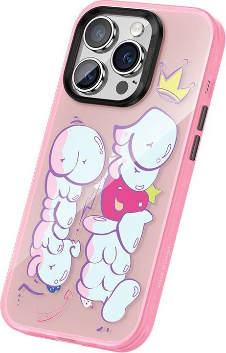 Actual product image Benks Dynamic PC+TPU protective case iPhone 14 Pro - Pink (Apple iPhone 14 Pro)