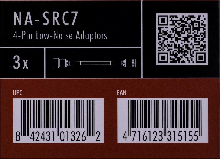 Nutritional values and ingredients Noctua NA-SRC7 low-noise adapter set