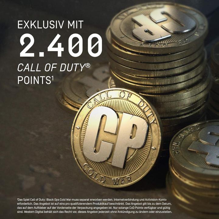 Produktbild WD Black P50 Game Drive Call of Duty: Black Ops Cold War Edition (1 TB)