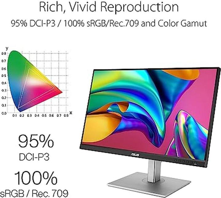 Actual product image ASUS ProArt PA278CGV (2560 x 1440 pixels, 27")