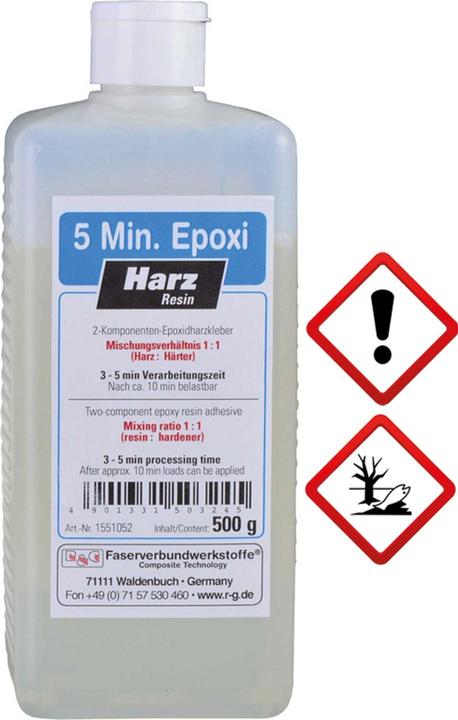 R&G 5 min.-epoxi (harz) flasche/ 500 g (500 g)