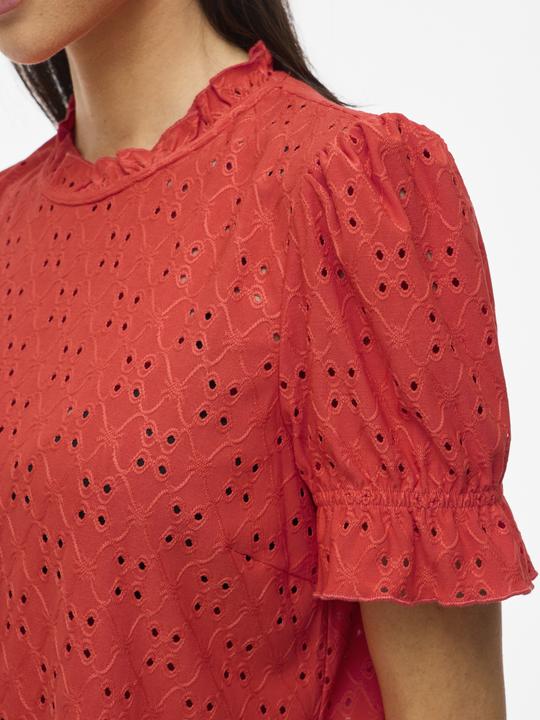 Actual product image Vila Besticktes Oberteil mit kurzen Ärmeln (XS)