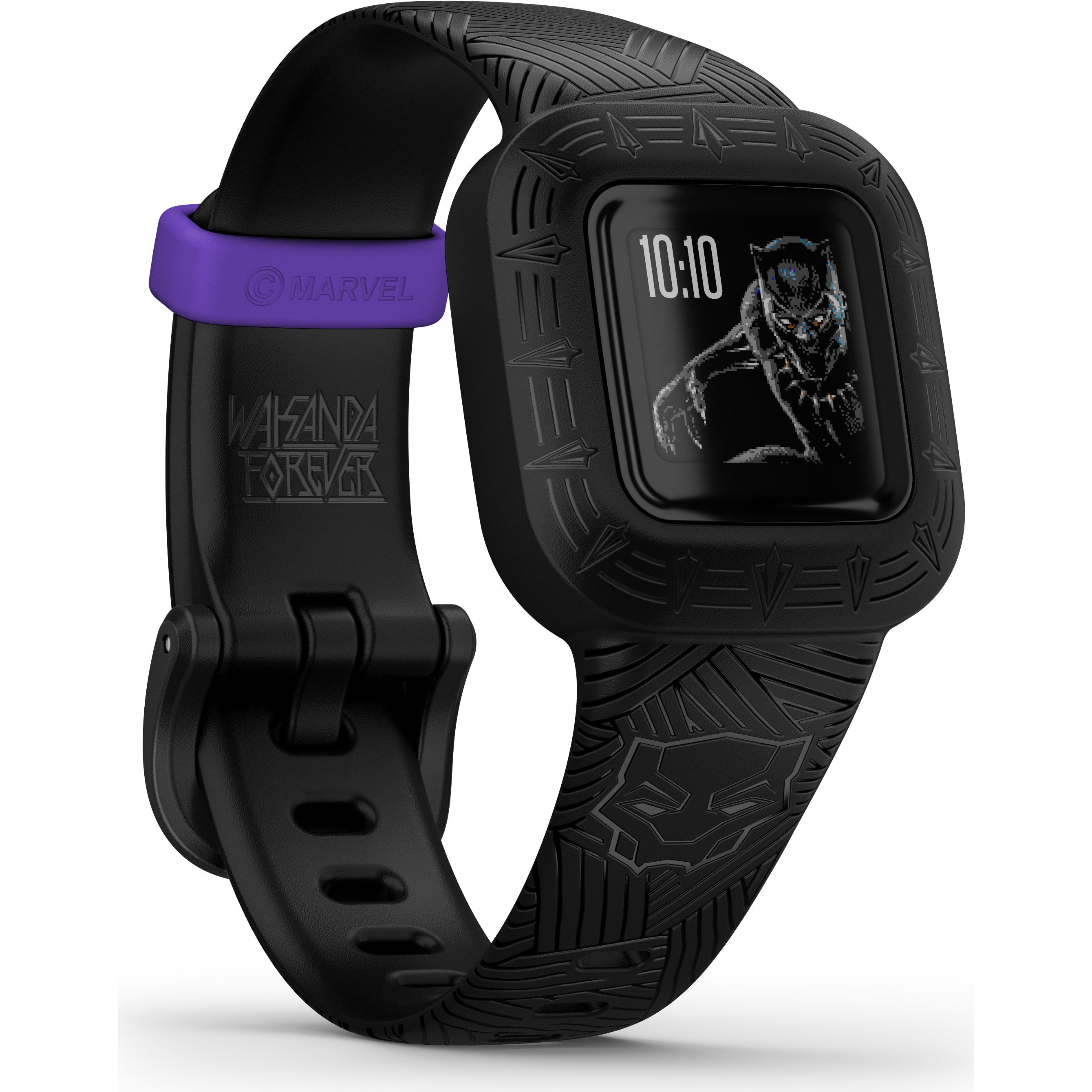 Garmin Vivofit jr. 3 Marvel Black Panther (20 mm), Smartwatch