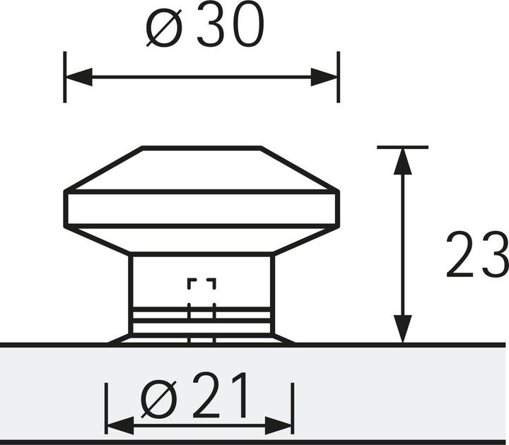 Produktbild Hettich Möbelknöpfe ProDecor Spalatum
