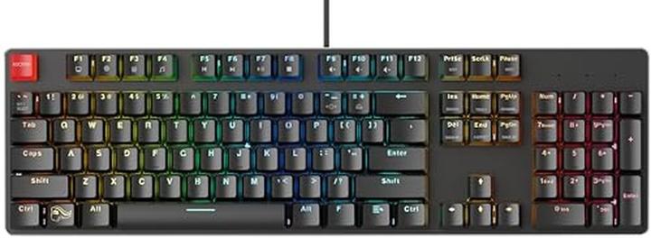 Image du produit Glorious PC Gaming Race GMMK-BRN-V2 en taille réelle, normes ANSI US, commutateur Gateron Brown (USA, Filaire)