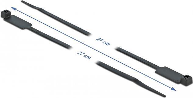 Produktbild Delock Cable Tie with Label Tap (270 mm, 10 Stk.)