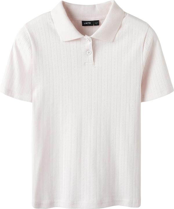 Actual product image Lmtd Pointelle Poloshirt (134, 140)