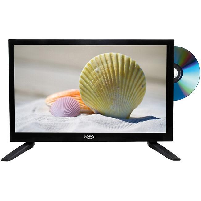 Xoro HTC 1949 V2 18.5"" TV LED con lettore DVD integrato e triplo sintonizzatore HD - 47 cm (18.50", LED, HD), TV, Nero