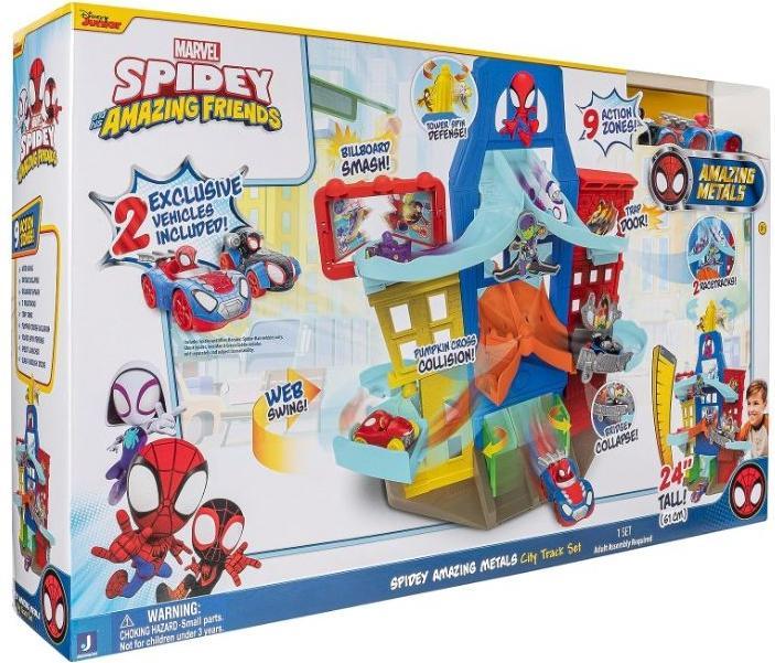 Image du produit Jazwares Spidey métal City Track Set