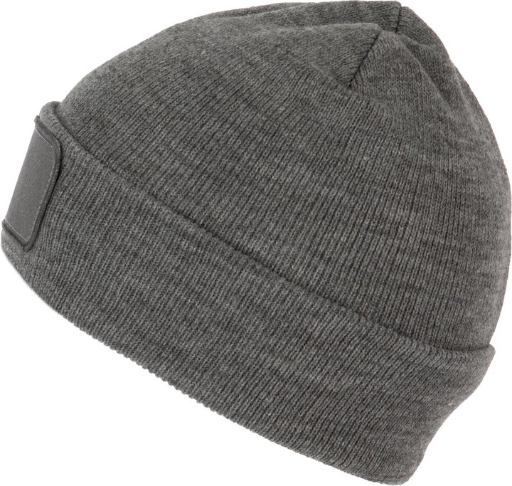 Actual product image K-up Beanie with patch and thinsulate lining
