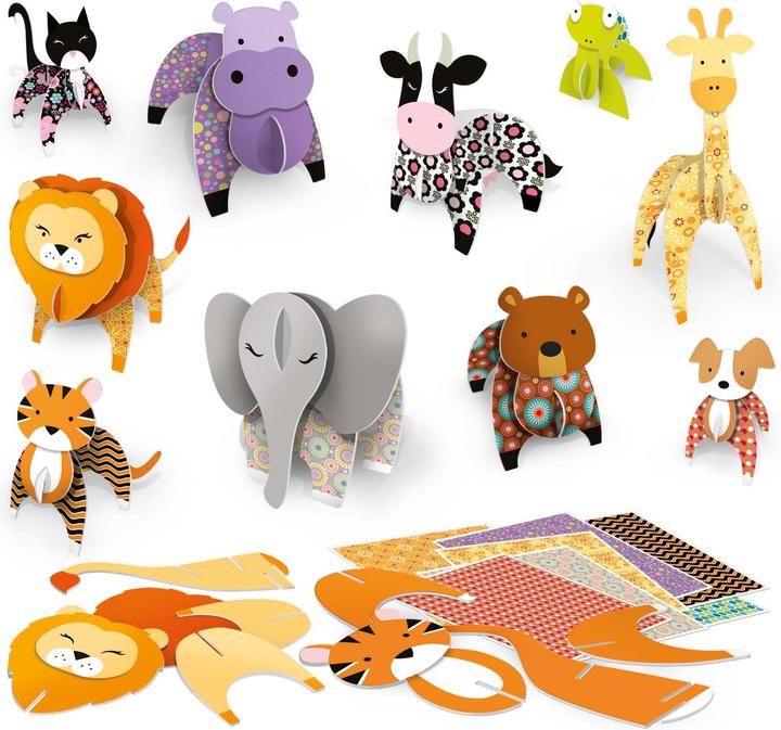 Actual product image Headup Games Make 3D Animals (MU24704)