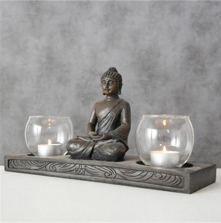Image du produit Boltze Home Exposant Bouddha (1 x, 21 x 13.5 x 34.5 cm)