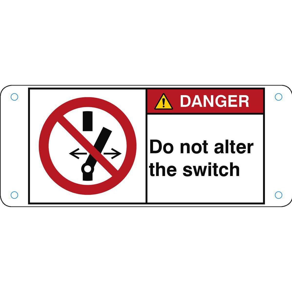 Brady, Sicherheitskennzeichnung, ISO Safety Sign - Do not